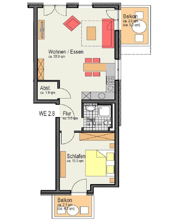 Ferienwohnung Strandlaeufer Juliusruh Room photo